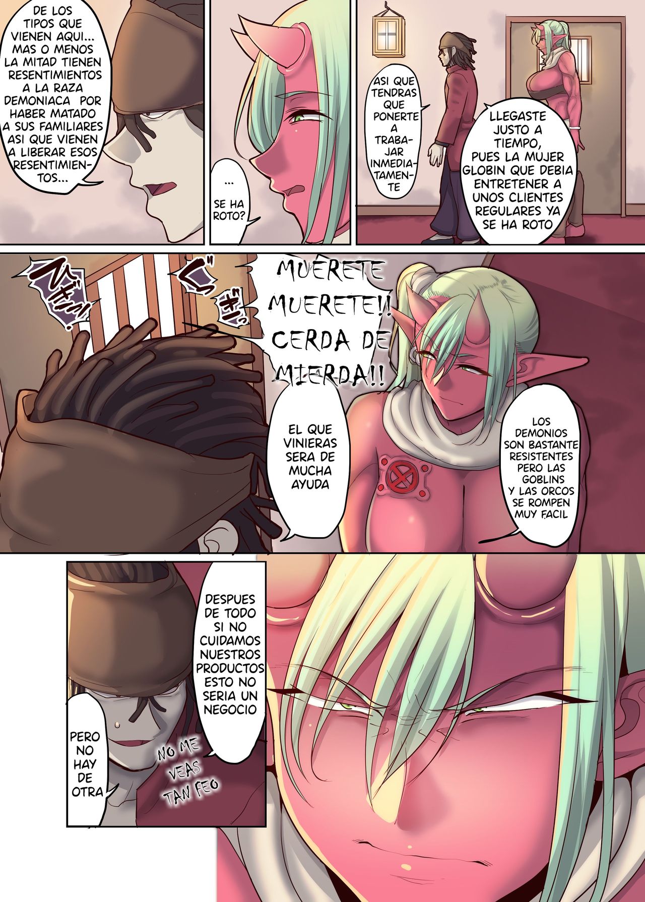 Comic Porno [B.B.T.T. (Yamamoto Zenzen)] Dorei Ogre No Ningen Shakai Kengaku (#7)