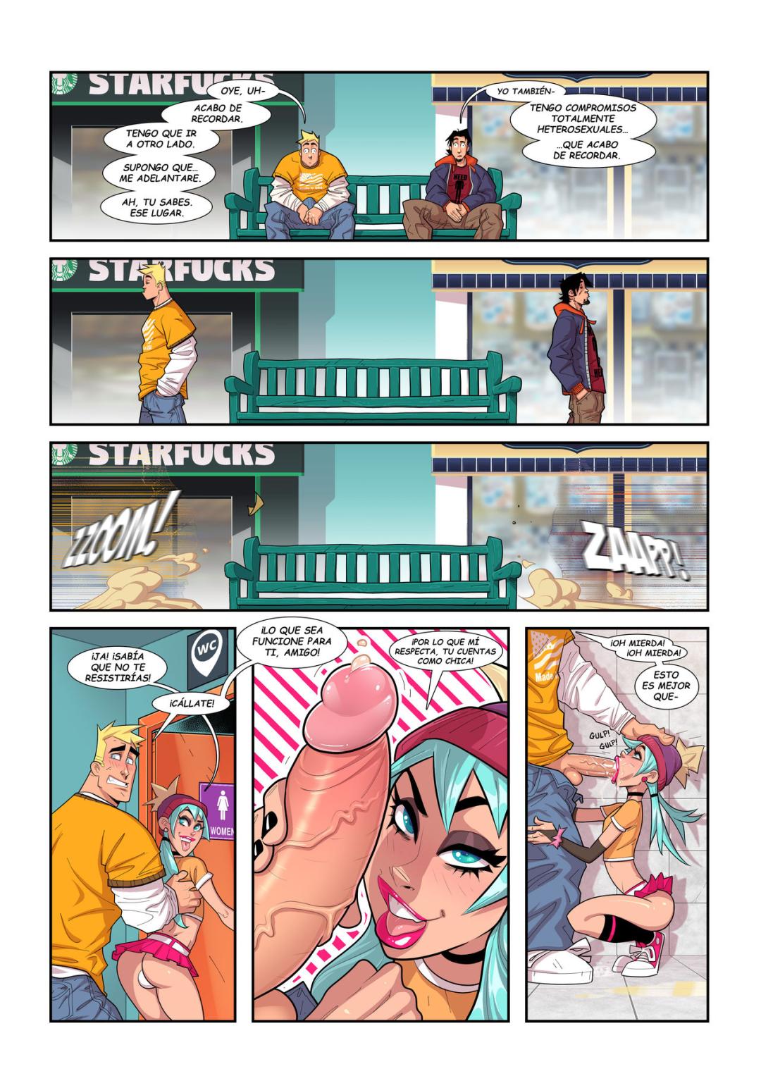 Comic Porno [cherry Mouse Street] Dire Straights (Futanari Porn) (#5)