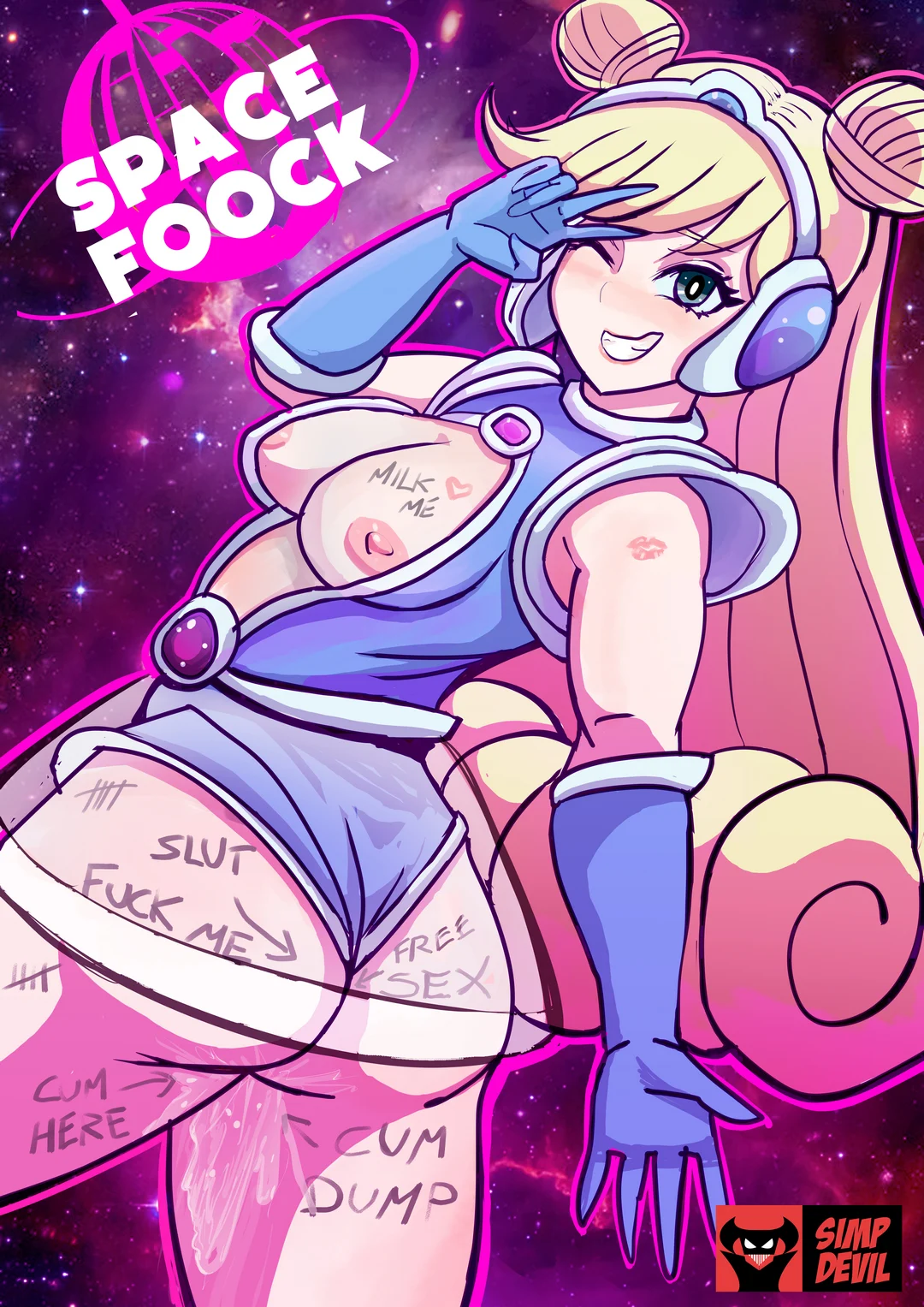 Comic Porno de Space Foock - Simp Devil (#1)