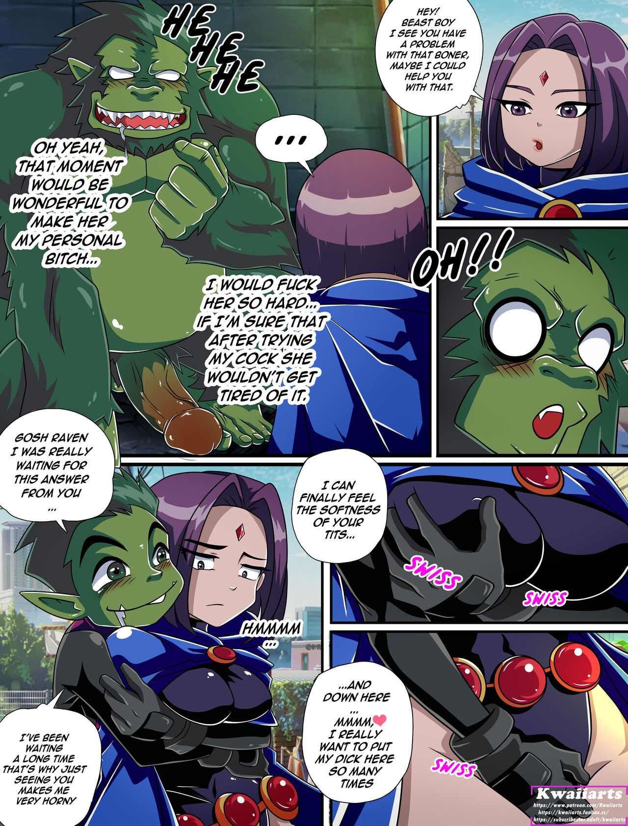 Comic Porno Hot Titans - Kwaiiarts (#5)