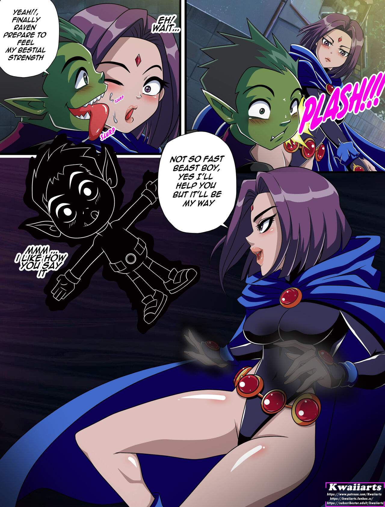 Comic Porno Hot Titans - Kwaiiarts (#6)