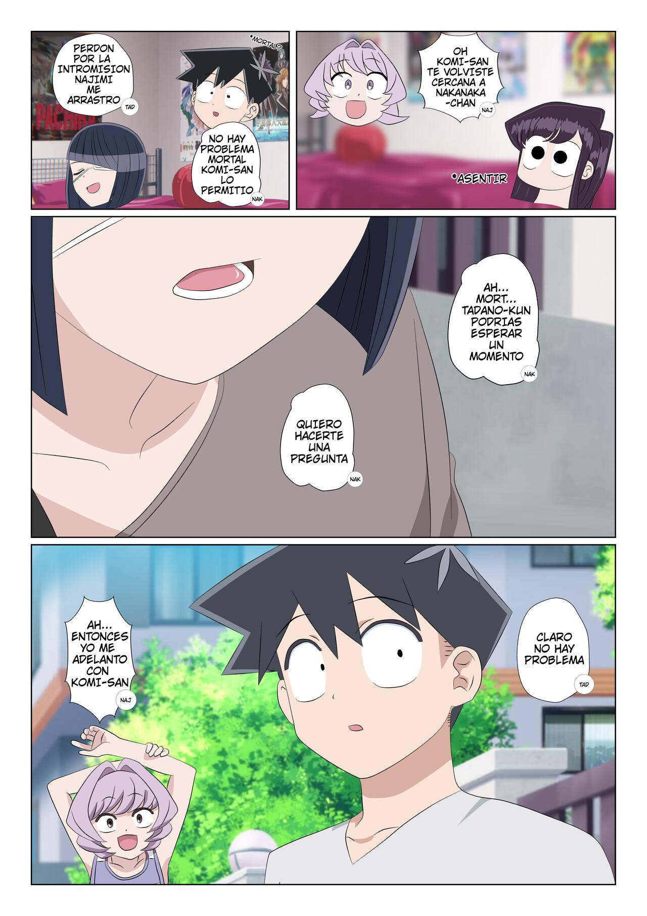 Comic Porno [Simply Silly] Tadano-Kun Can’t Cum Alone 3 (Komi-San Wa Komyushou Desu) (#3)