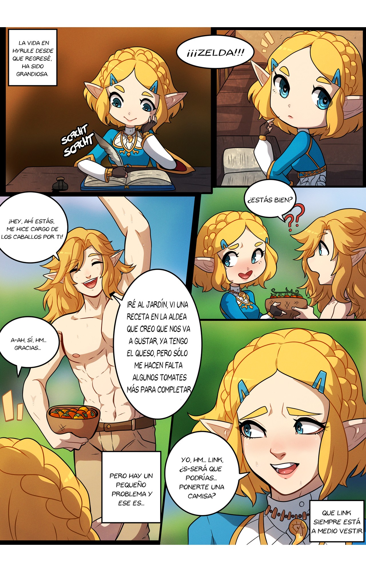 Comic Porno [kinkymation] A Night With Zelda (The Legend Of Zelda Tears Of The Kingdom) (#3)