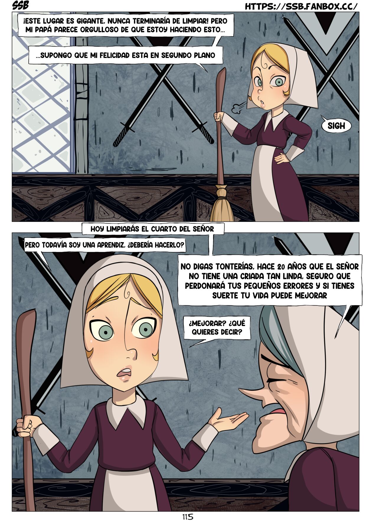 Comic Porno [SSB] The First Job (WolfWalkers) (#2)