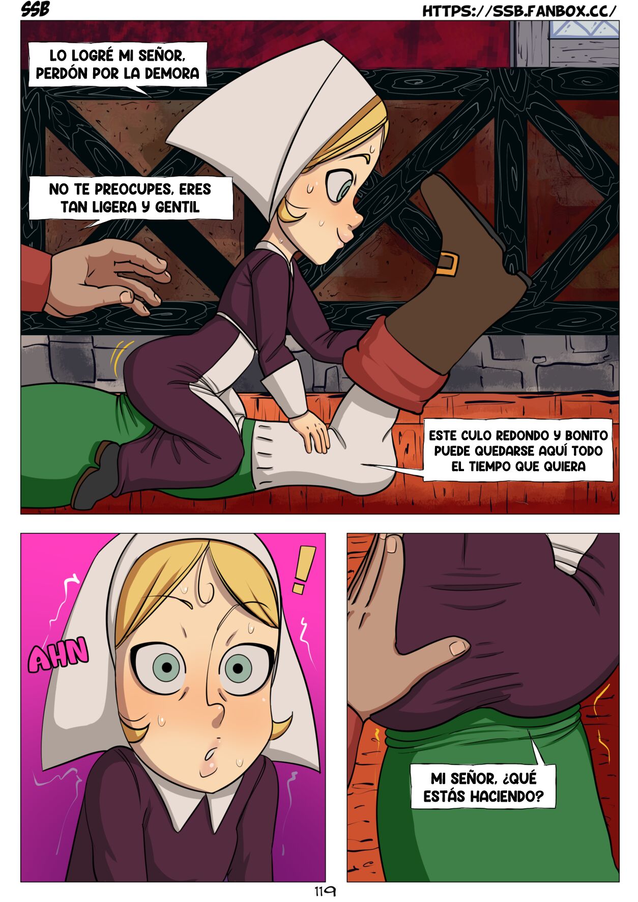 Comic Porno [SSB] The First Job (WolfWalkers) (#6)