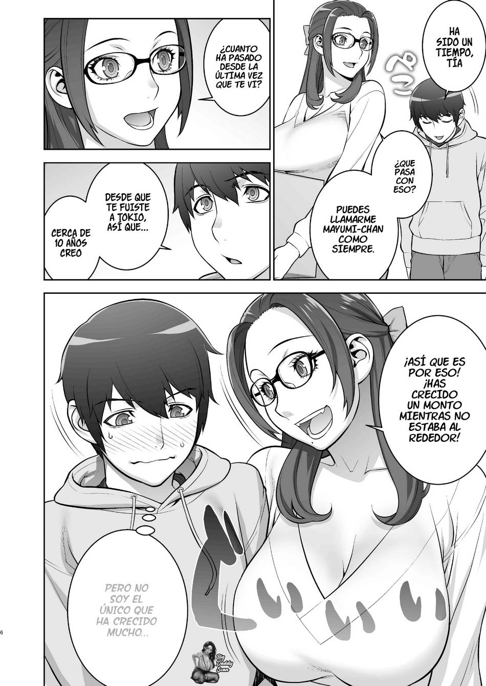 Comic Porno [Motchie] Esa Vez Que Vi A Mi Tia Masturbandose Con Un Cosplay Para El Que Es Demasiado Mayor (#3)