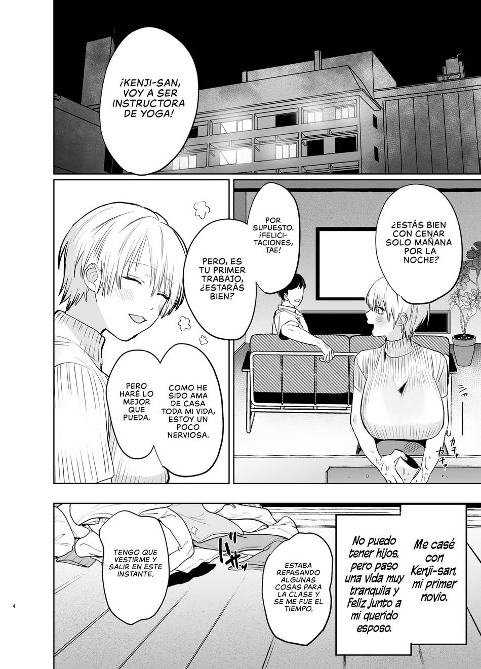 Comic Porno [Atarayo] La Historia Sobre Como Una Mujer Casada Sin Experiencia Laboral Se Volvio Infiel Cuando Se Convirtio En Instructora De Yoga (#3)