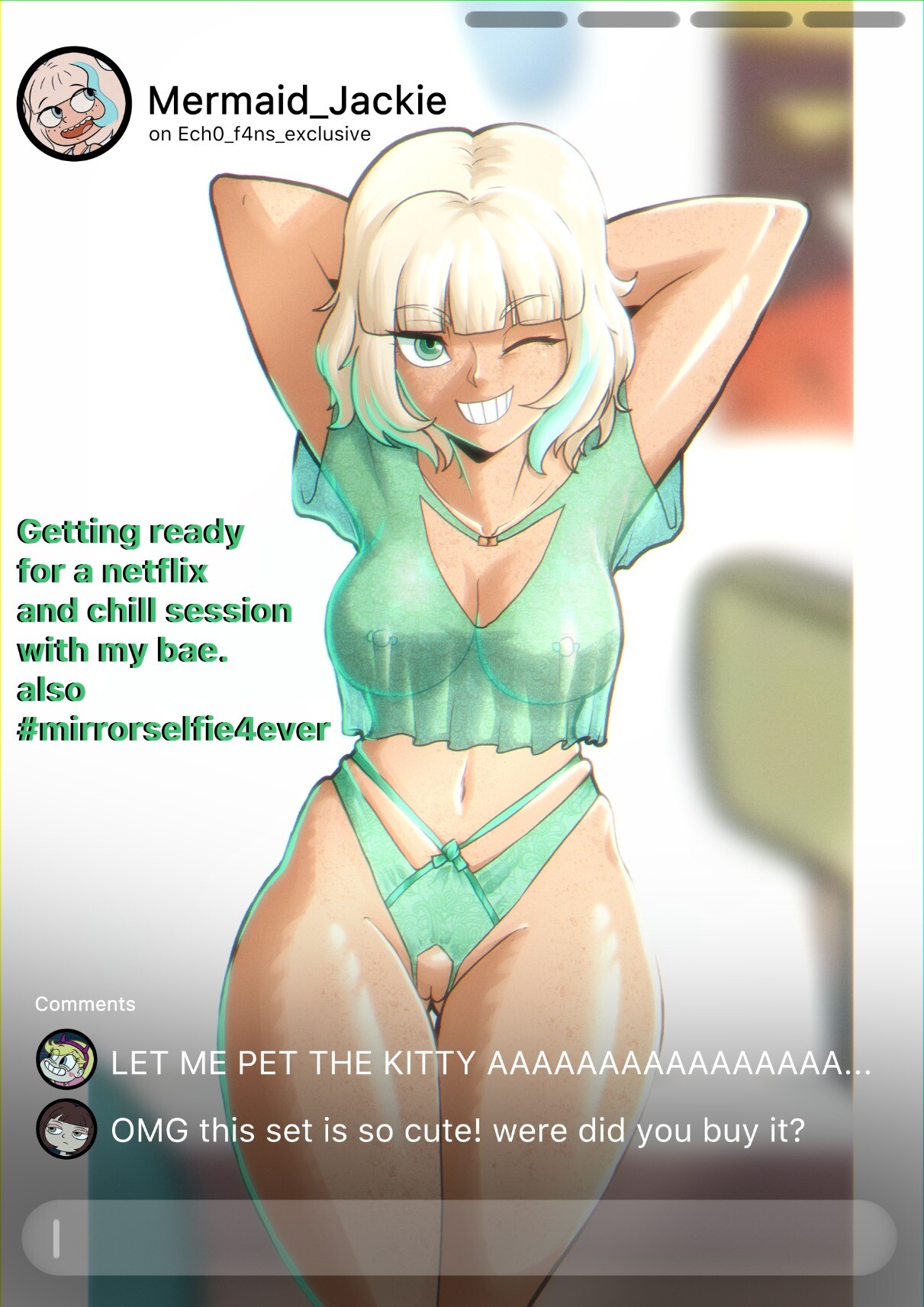 Comic Porno Jackie’s Livestream - IlustreGui (#4)