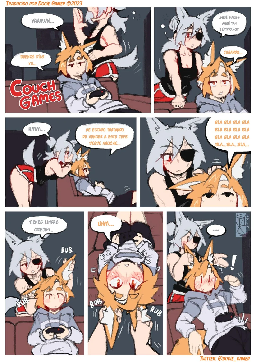 Comic Porno de Couch Games - DerpyFox36 (#1)