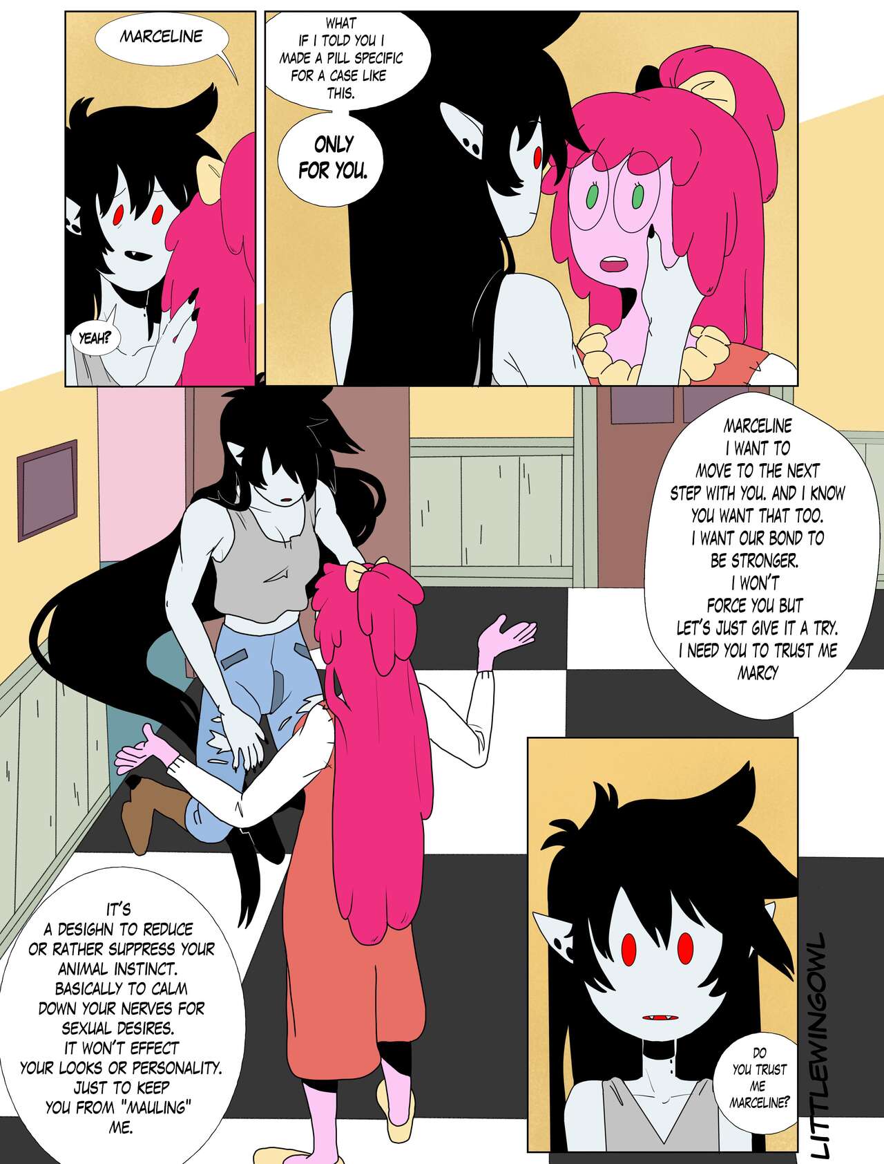 Comic Porno Bubbline Comic - Littlewingowl (#5)