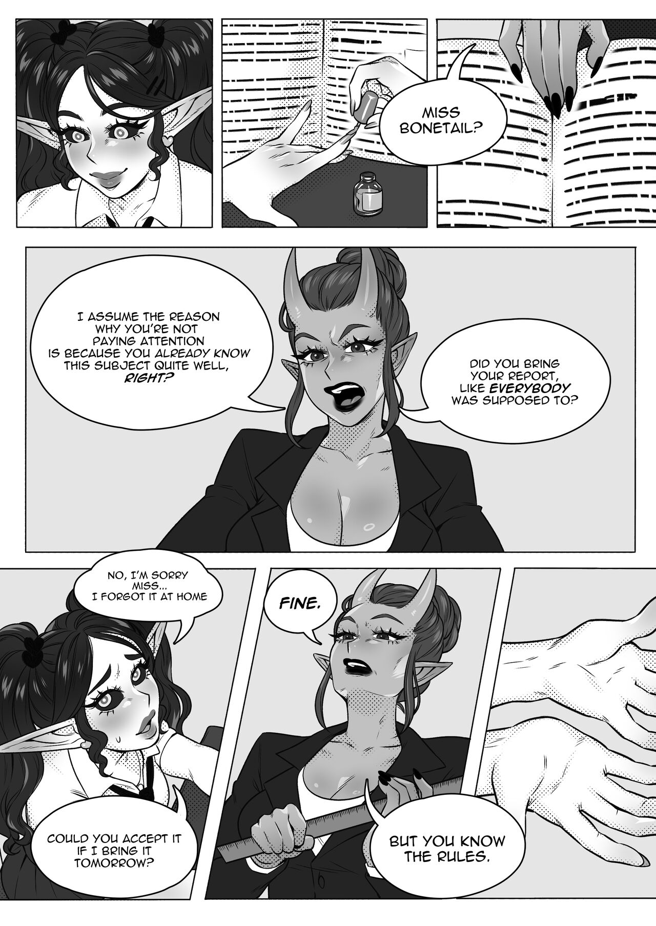 Comic Porno Demon Heart - Succuboos (#5)