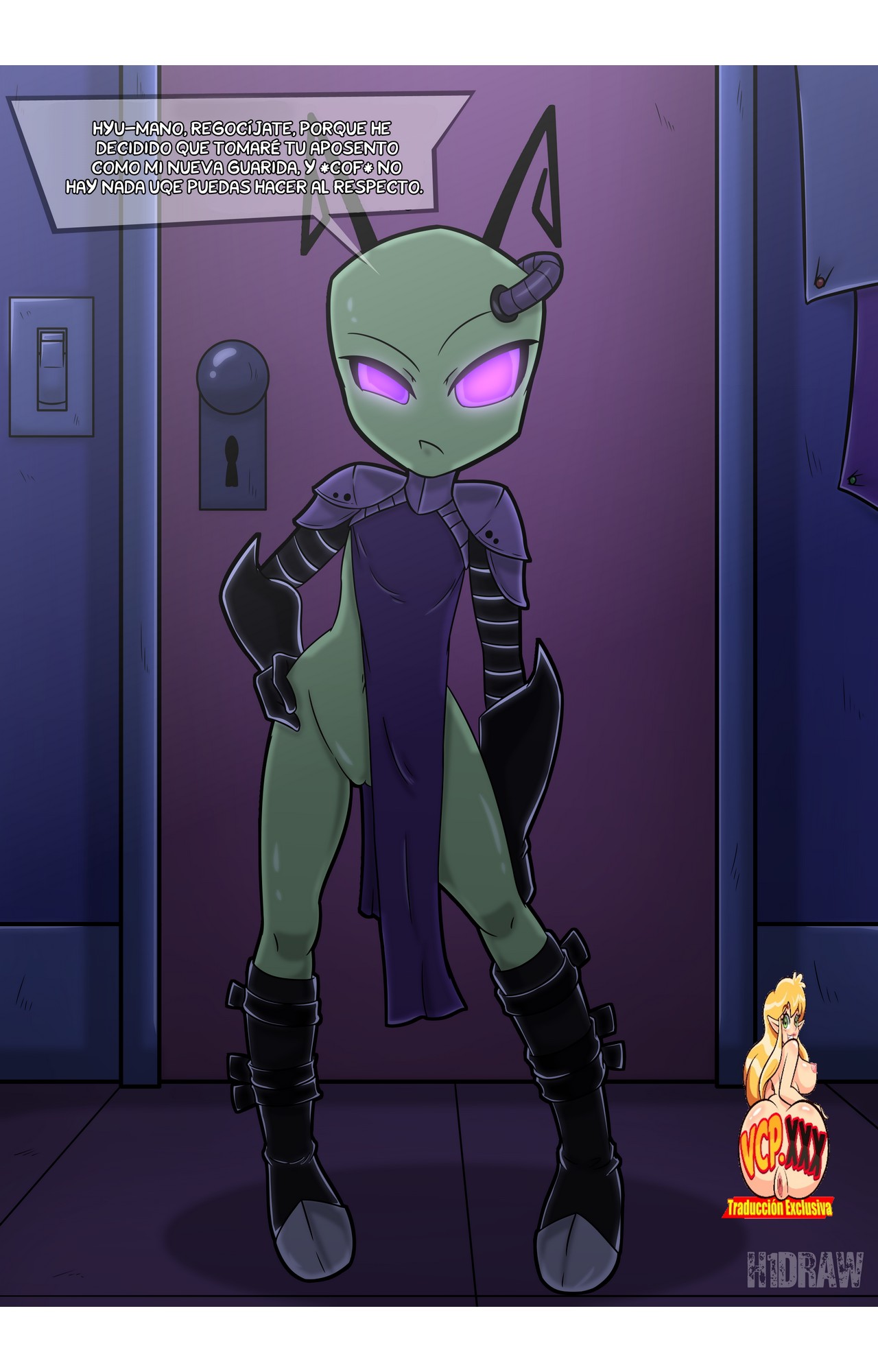 Comic Porno de [H1DRAW] Invasion (Invader Zim) (#1)