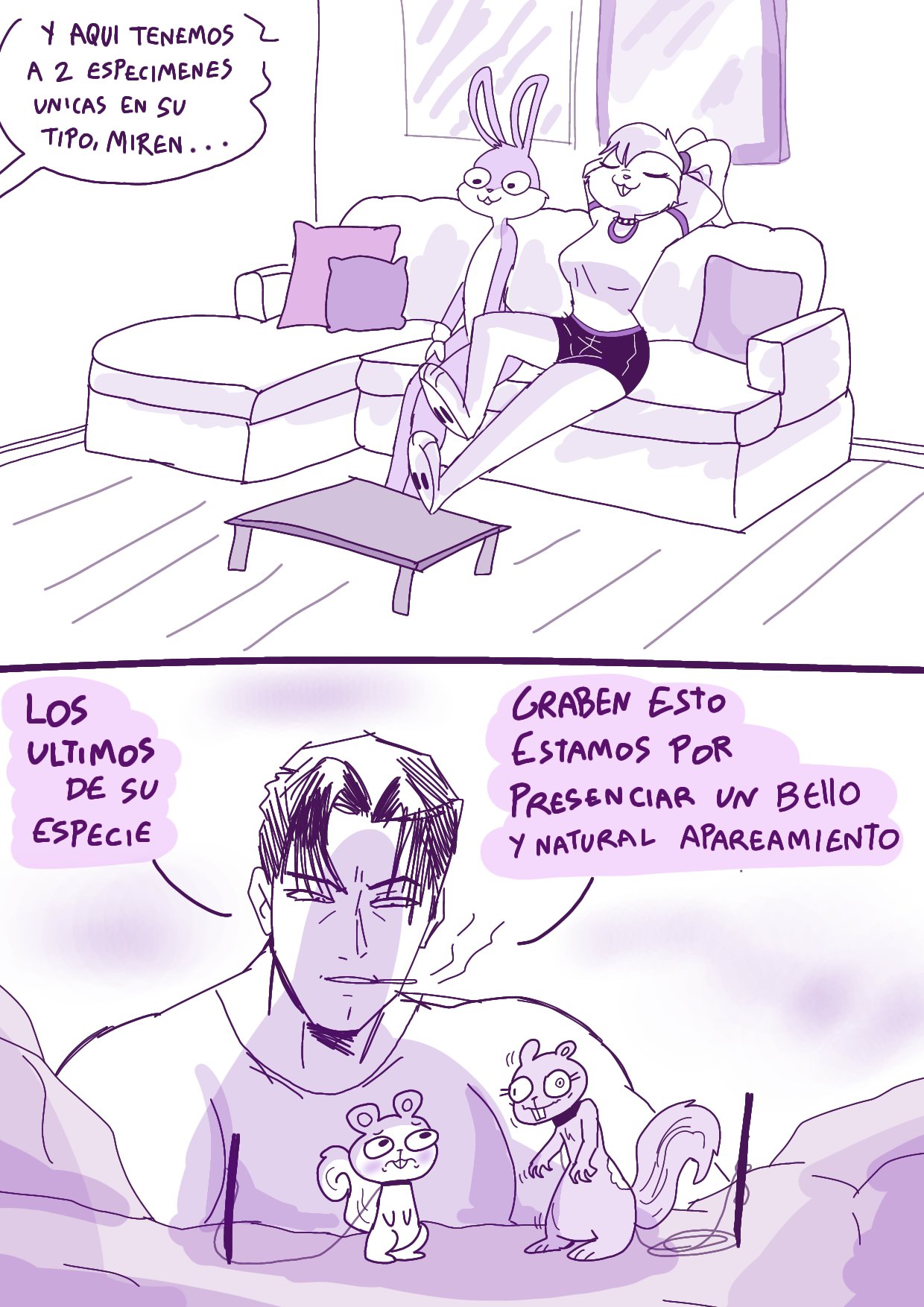 Comic Porno [RenitaReed] Viernes Por La Noche (Looney Tunes) (#2)