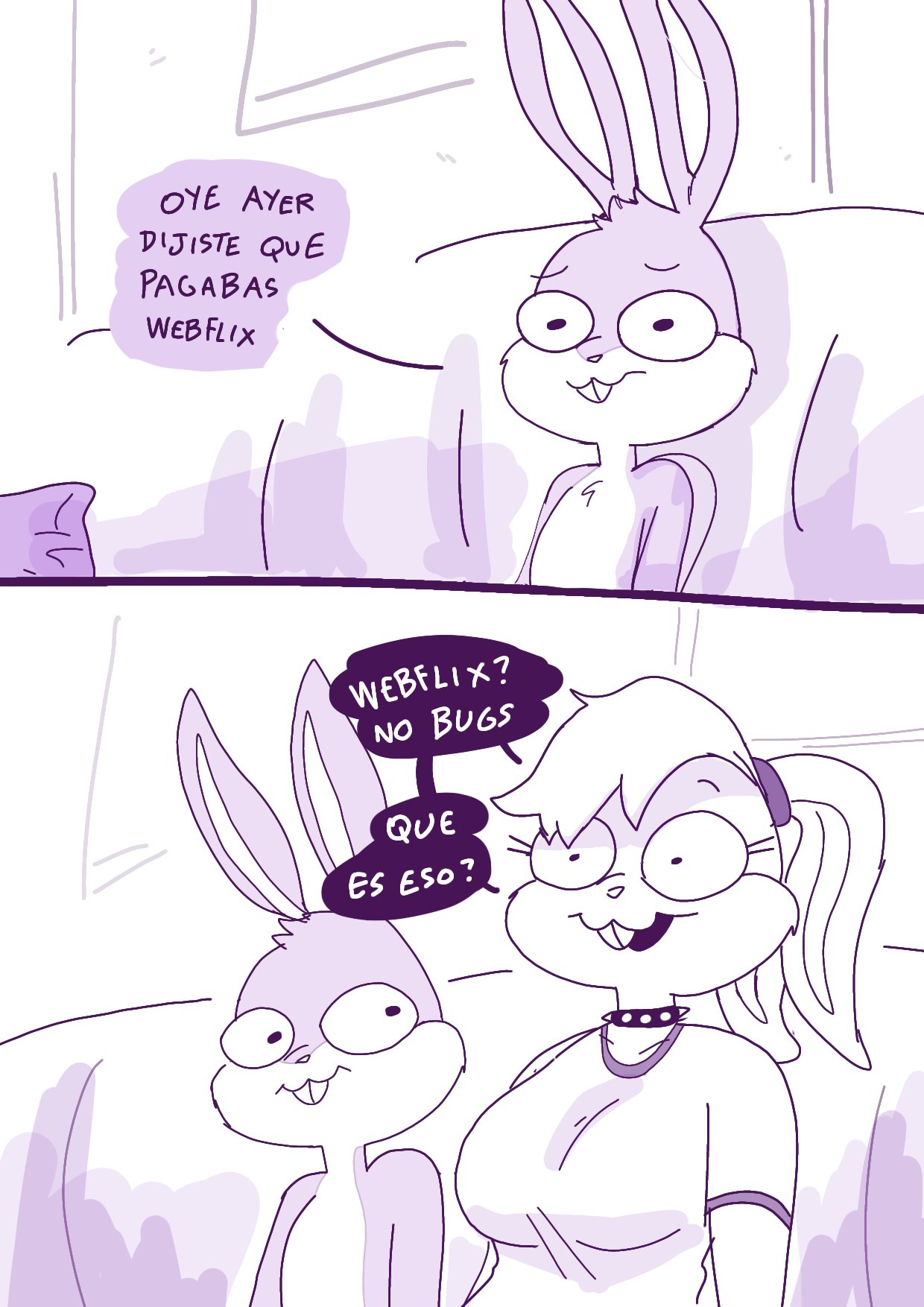 Comic Porno [RenitaReed] Viernes Por La Noche (Looney Tunes) (#3)