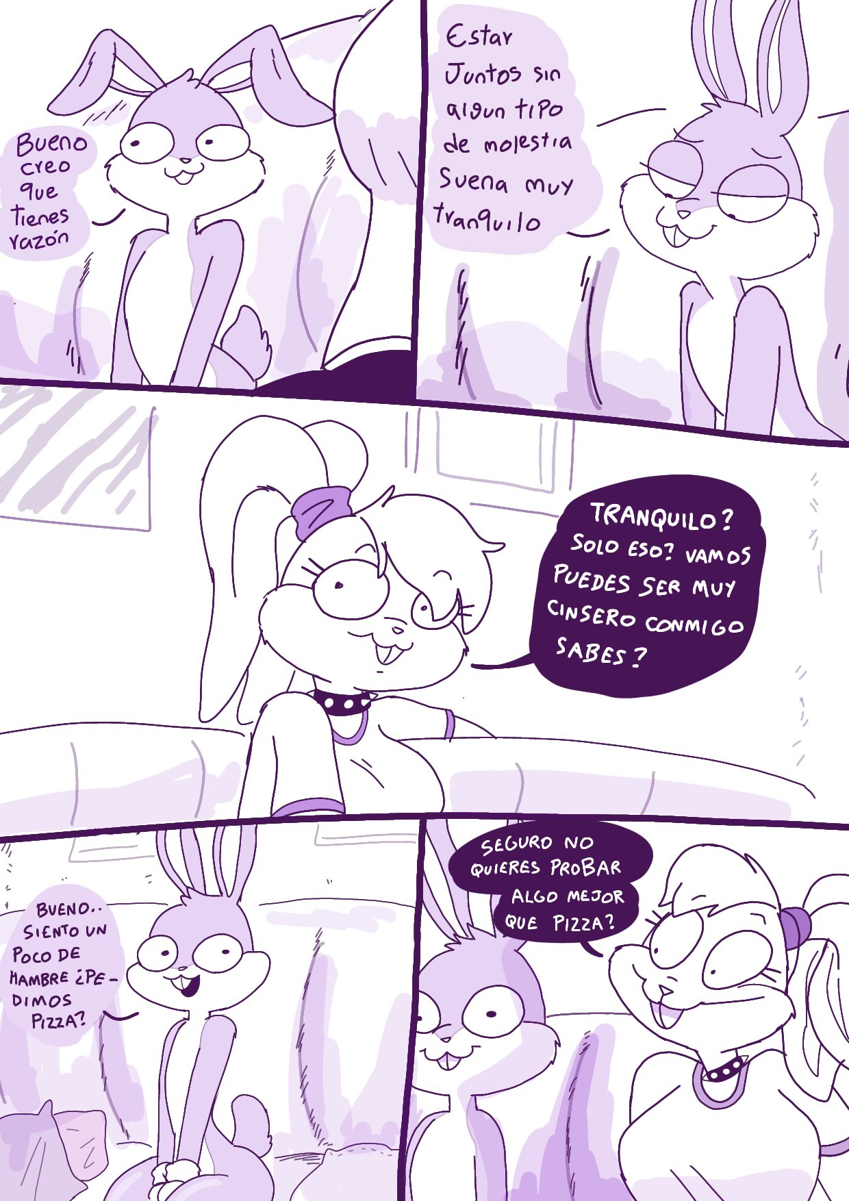 Comic Porno [RenitaReed] Viernes Por La Noche (Looney Tunes) (#5)