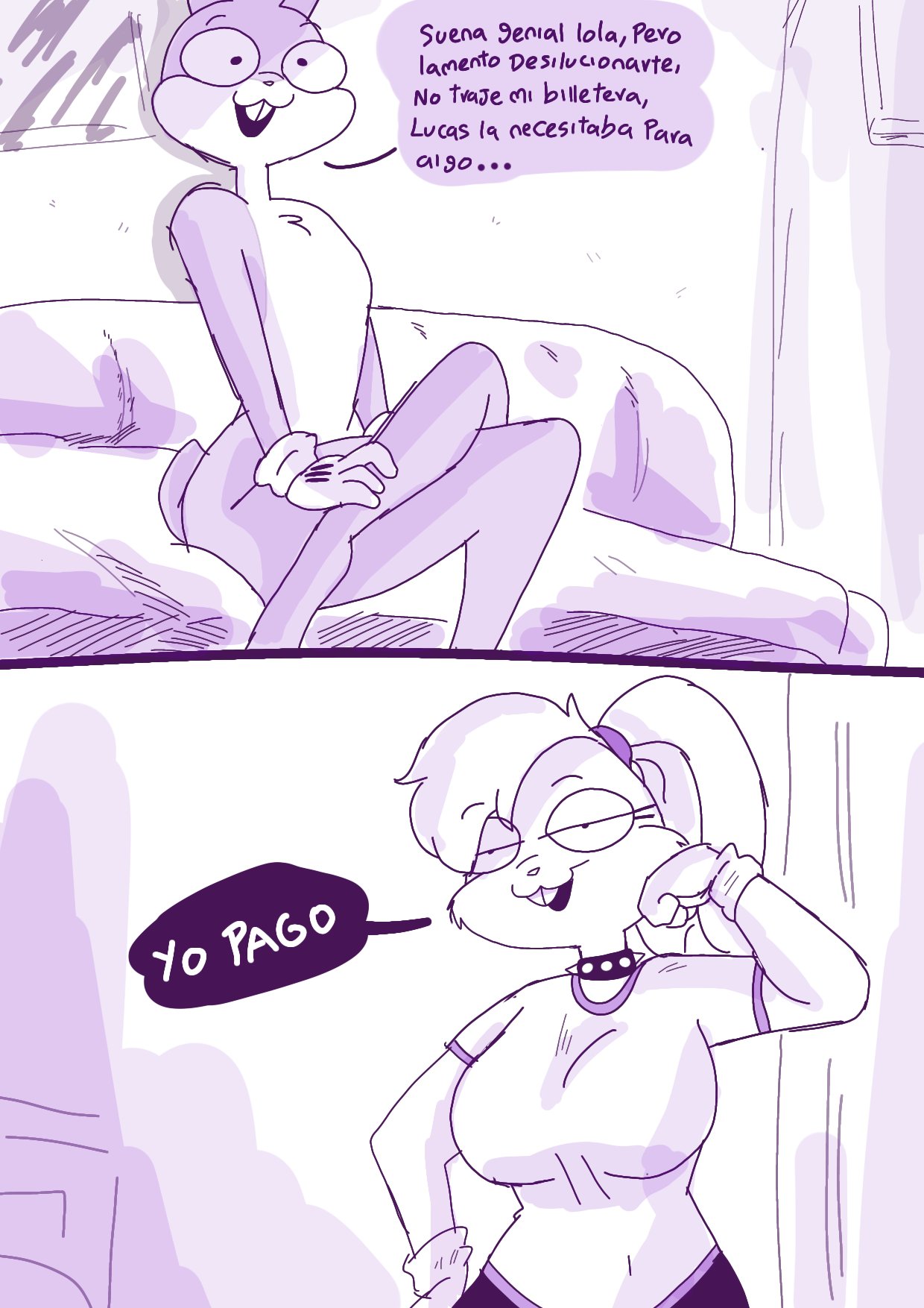 Comic Porno [RenitaReed] Viernes Por La Noche (Looney Tunes) (#7)