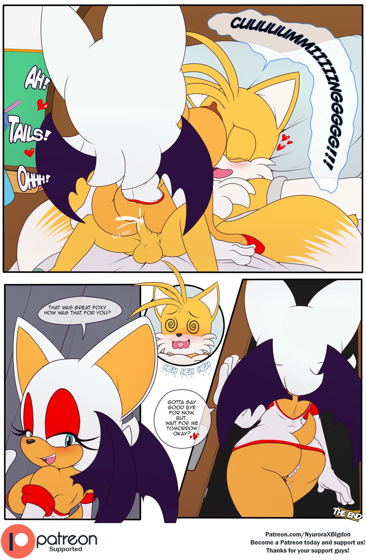 Comic Porno Tails Treatment - Nyuroraxbigdon (#4)