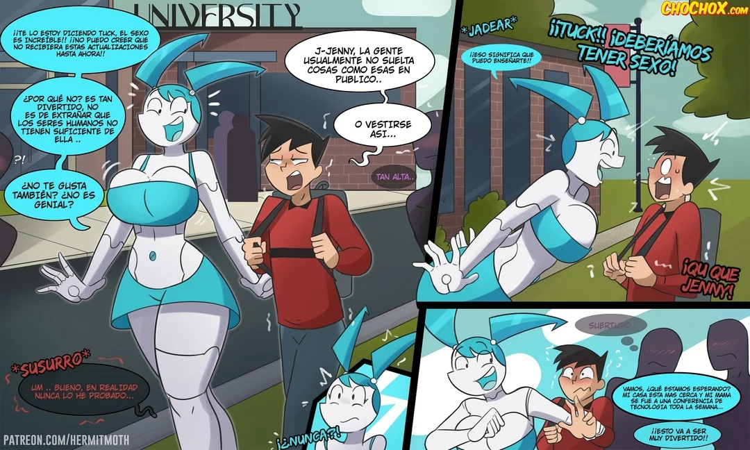 Comic Porno de My Life As A Teenage Robot - Hermit Moth (#1)