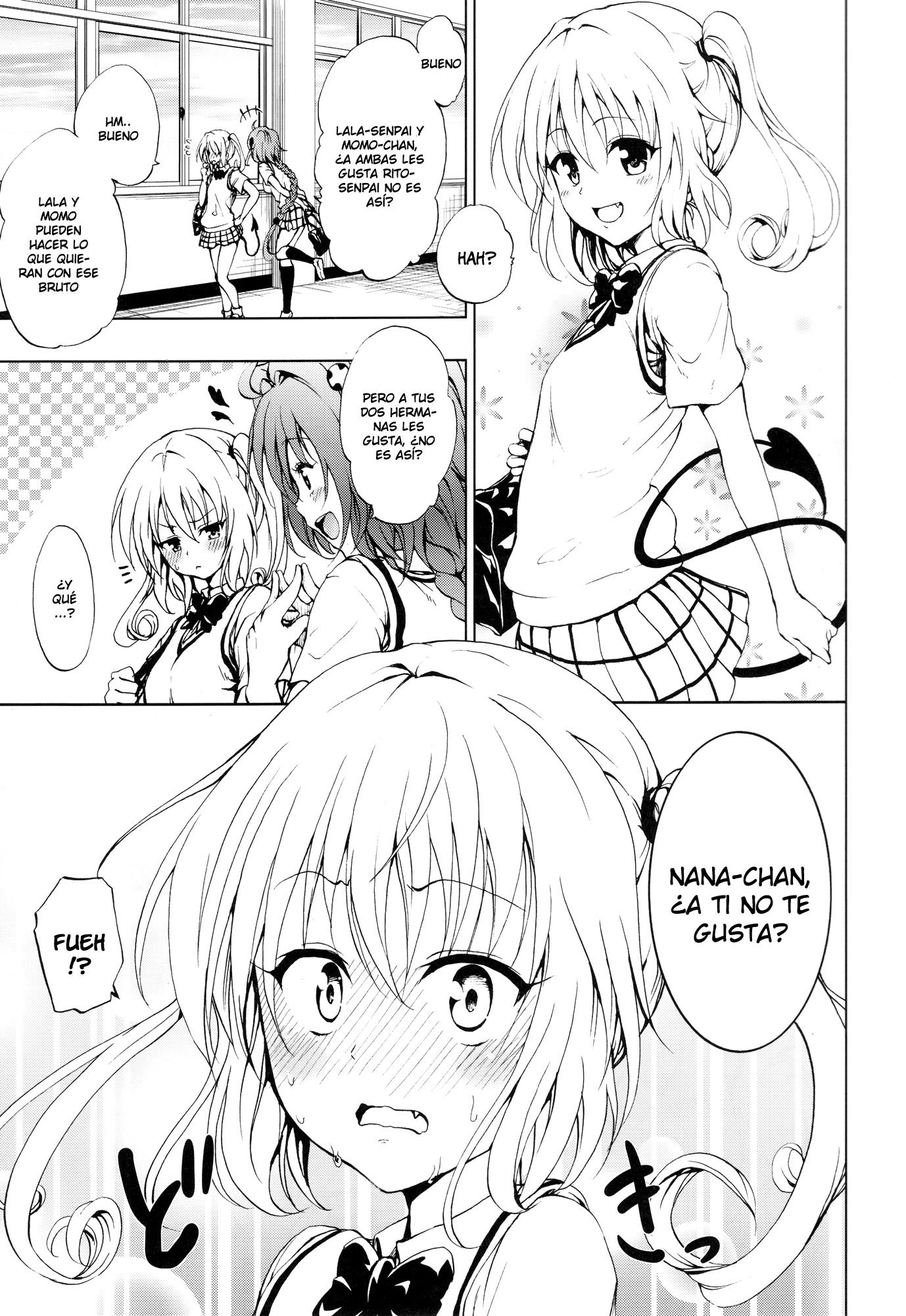 Comic Porno (C81) [Tsunken (Men’s)] Chou LOVE-Ru Seven (#2)
