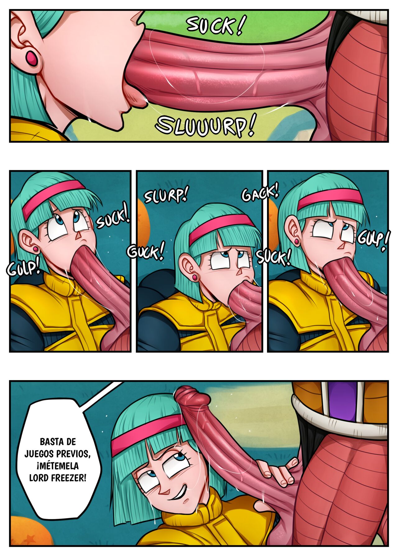 Comic Porno [Detnox] Bulma And Freezer (Dragon Ball Z) (#3)
