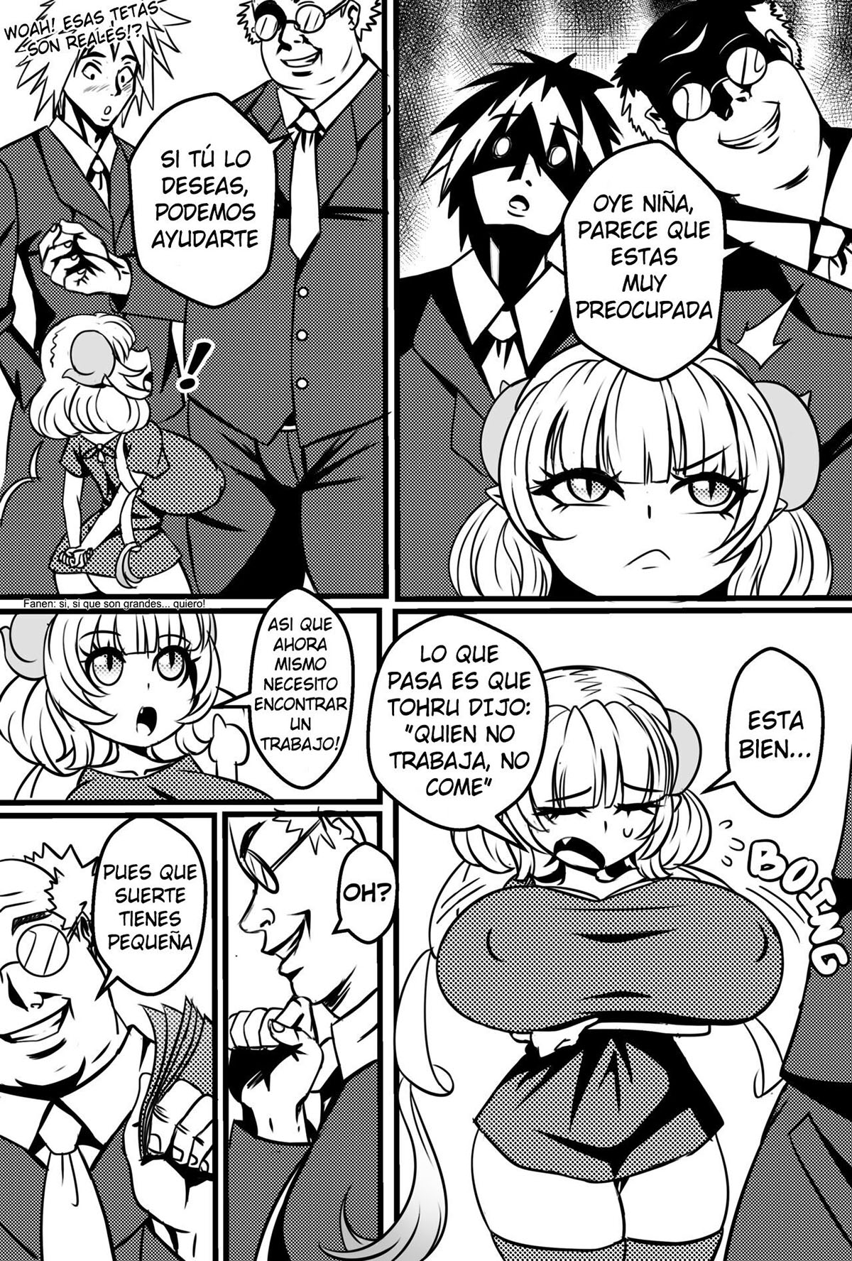 Comic Porno Irurus Job Interview - Evildeiart (#3)