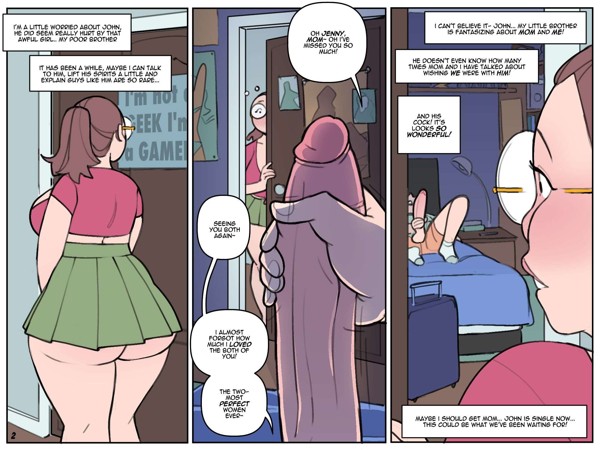 Comic Porno Just The Three Of Us - NotEnoughMilk (#3)