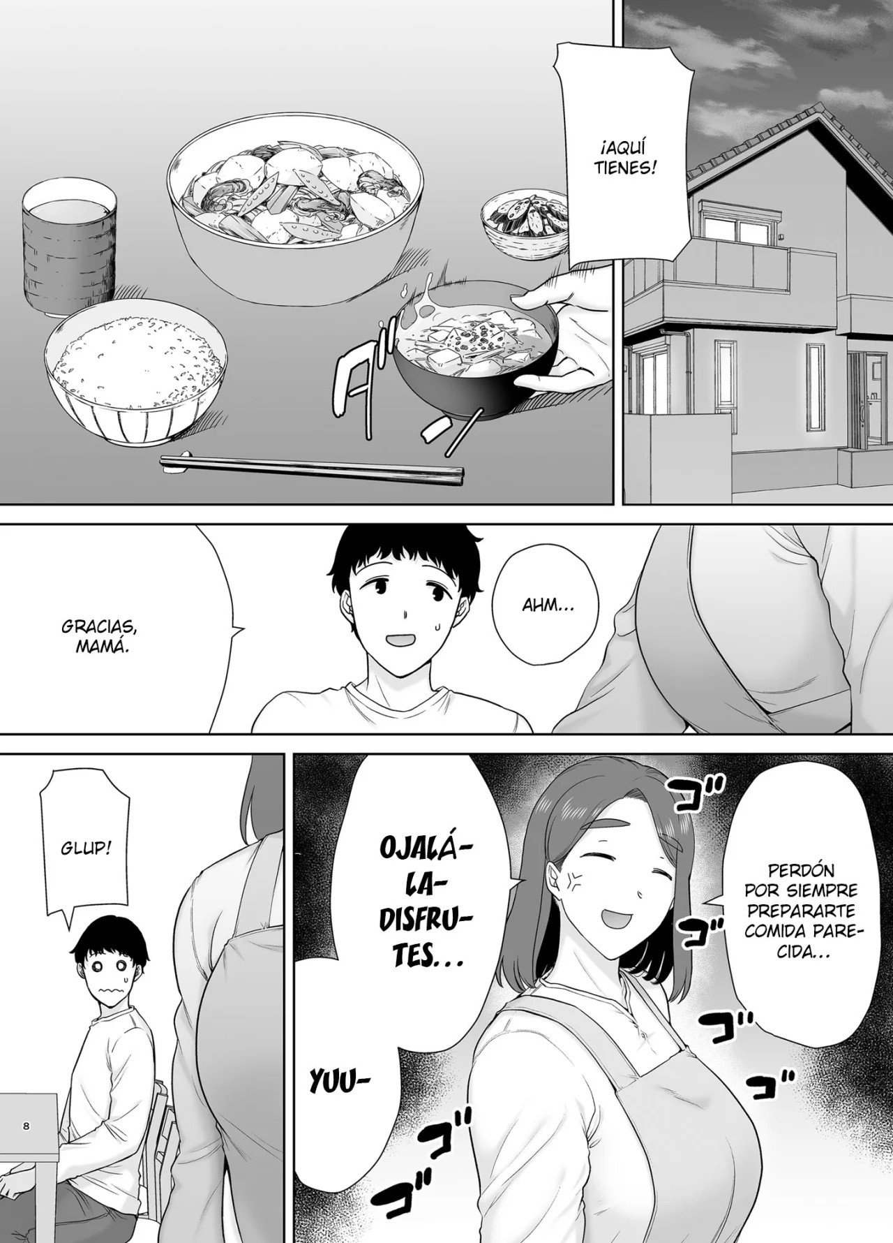 Comic Porno [Siberian Hahasky] Boku No Kaa-San De Boku No Suki Na Hito 8 (#7)