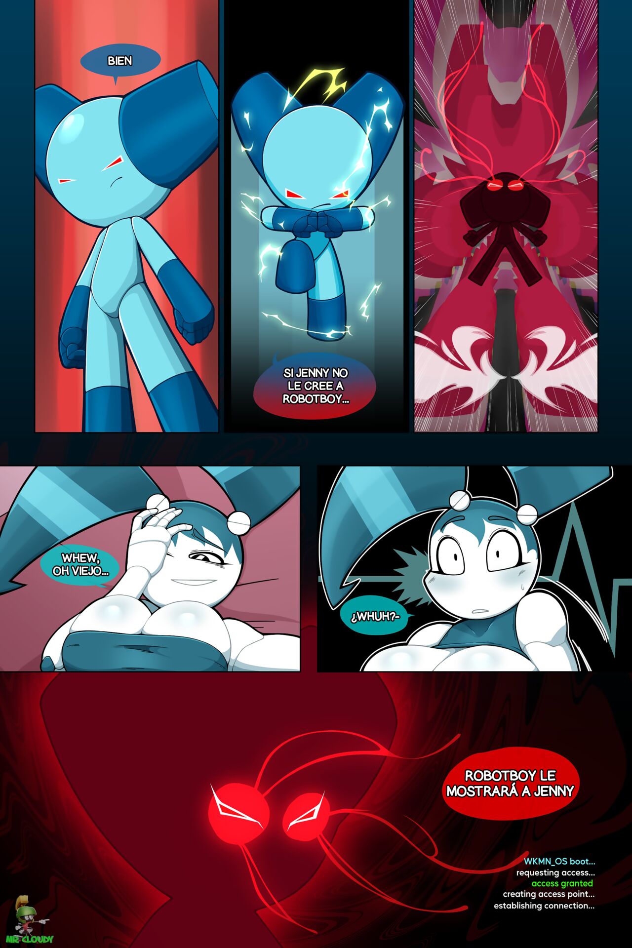 Comic Porno [LazyiiDakkii] Sequence Zero (My Life As A Teenage Robot Robotboy) (#4)