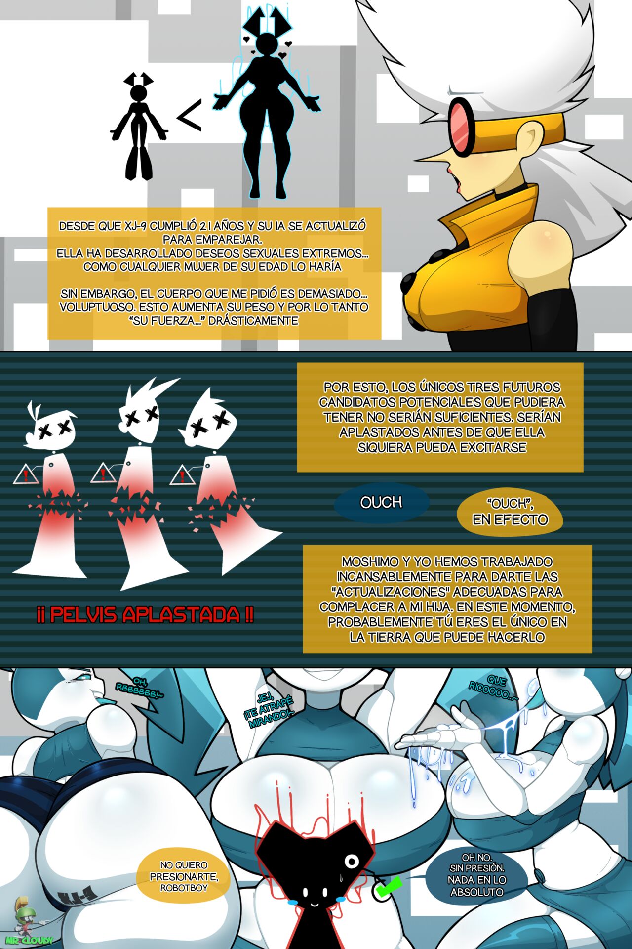 Comic Porno [LazyiiDakkii] Sequence Zero (My Life As A Teenage Robot Robotboy) (#7)