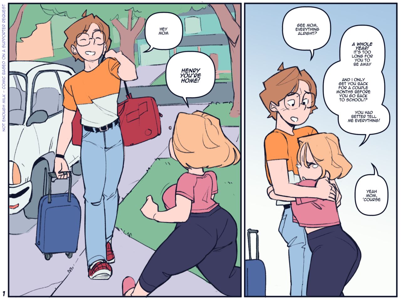 Comic Porno de Summer Ache - NotEnoughMilk (#1)