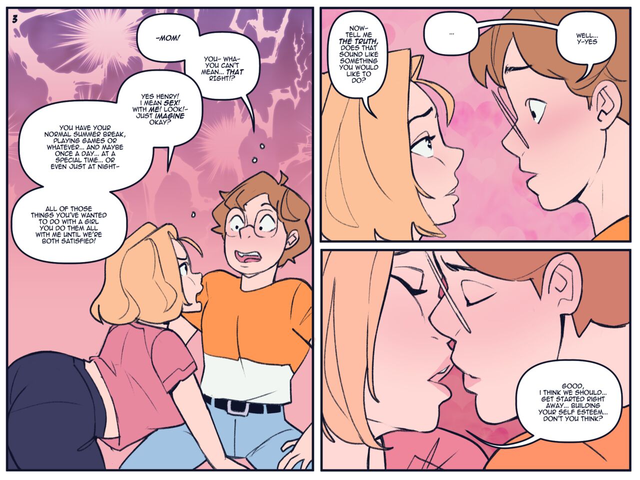 Comic Porno Summer Ache - NotEnoughMilk (#3)