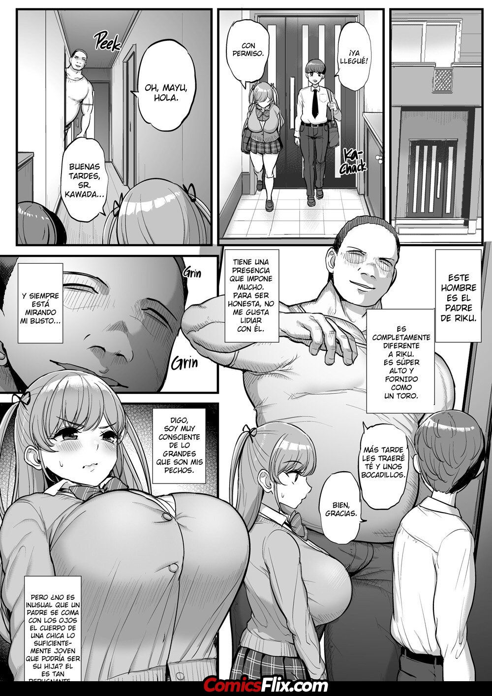 Comic Porno [Tyranu] Mi Pequena Novia Es La Esclava Sexual De Mi Papa (#3)