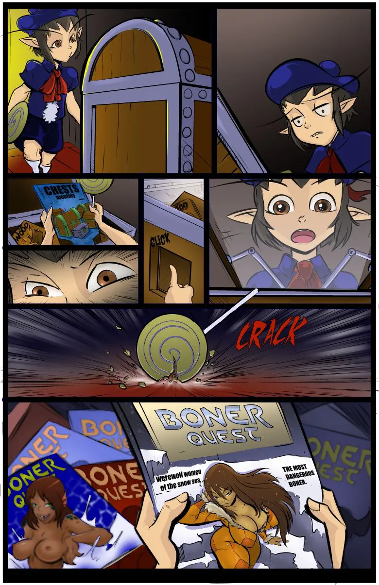 Comic Porno [Clumzor] The Party 8 (Comic Porno) (#3)