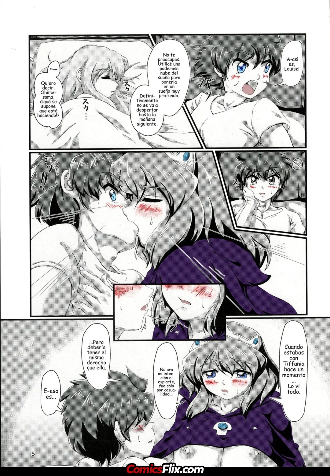 Comic Porno [??] Zero No Tsukaima - Kitaku Zenya No Shuushin Mae (#4)