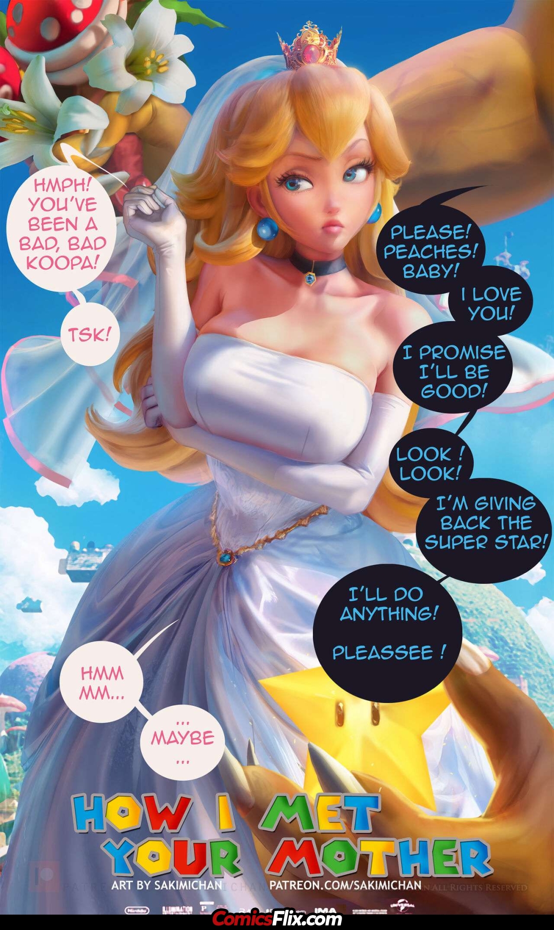 Comic Porno de How I Met Your Mother - Sakimi Chan (#1)