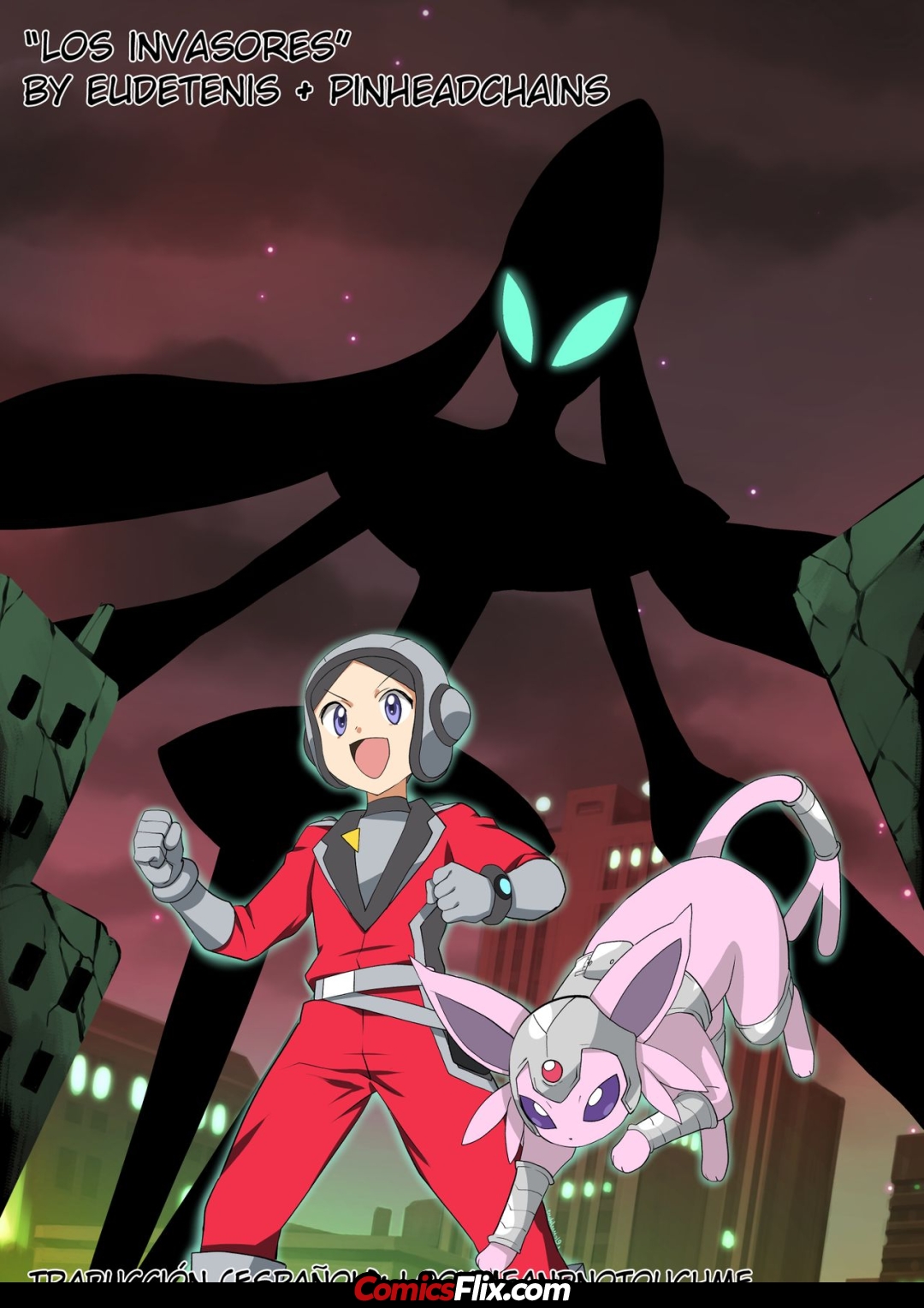 Comic Porno de [pinheadchains & Eudetenis] The Invaders (Pokemon) (#1)