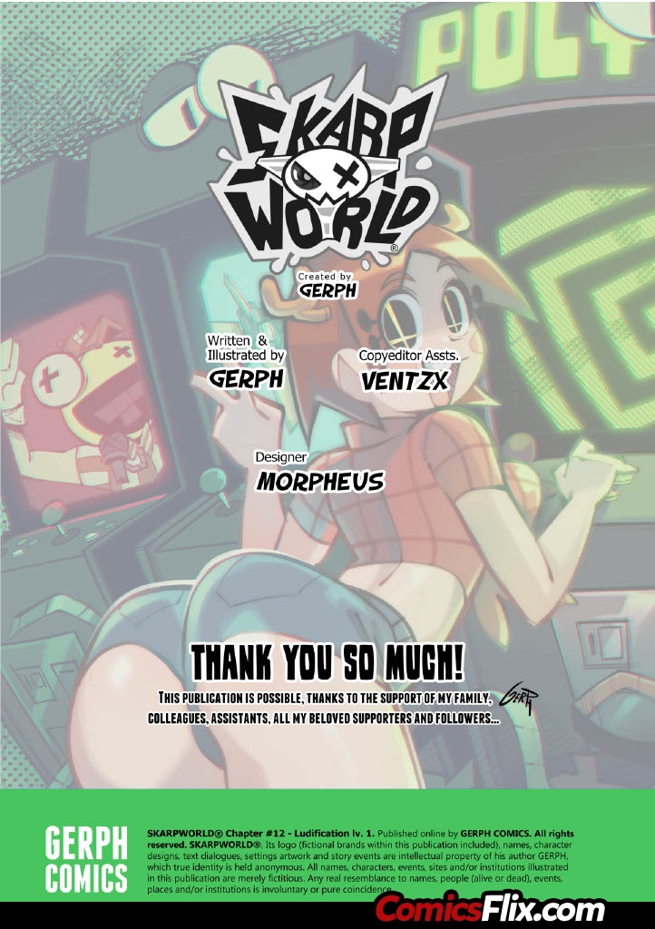Comic Porno Skarpworld 12: Ludification - Gerph (#2)