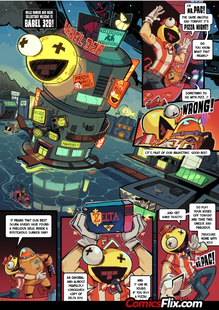Comic Porno Skarpworld 12: Ludification - Gerph (#3)
