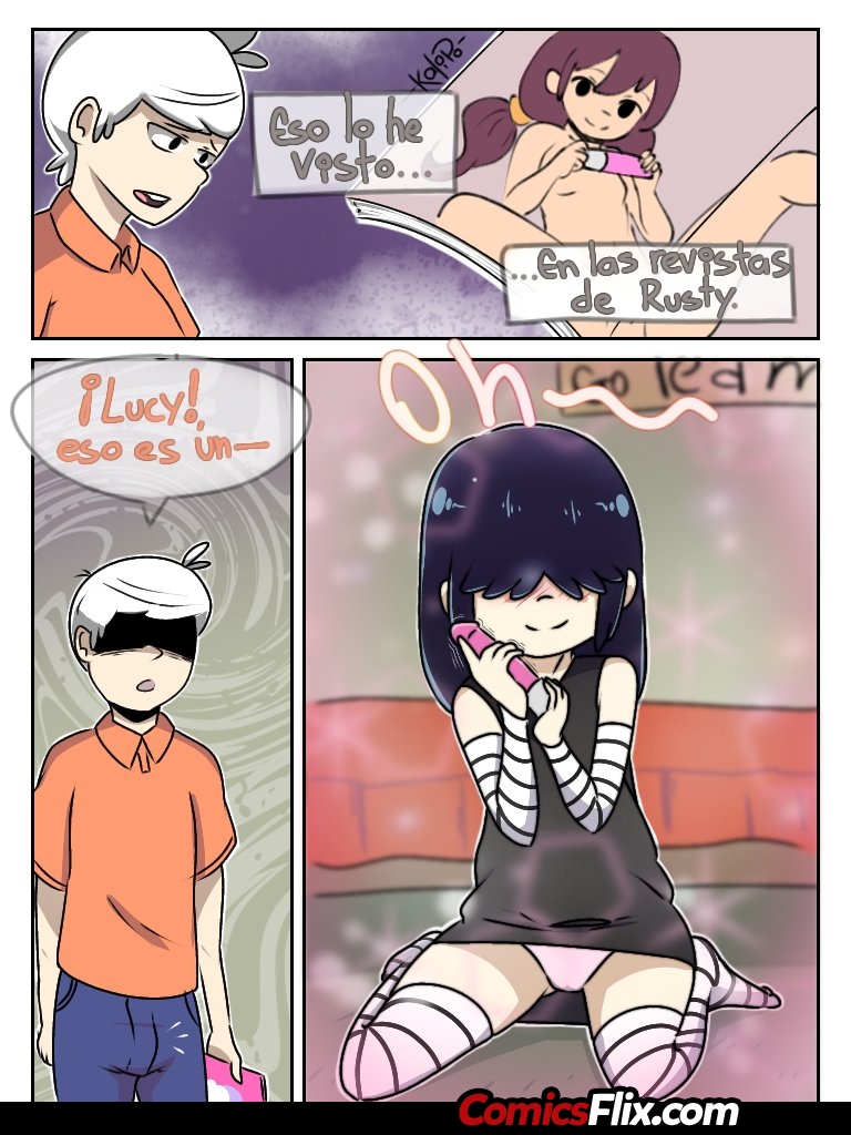 Comic Porno [KalipoArt] El Libro De Lucy (The Loud House) (#3)