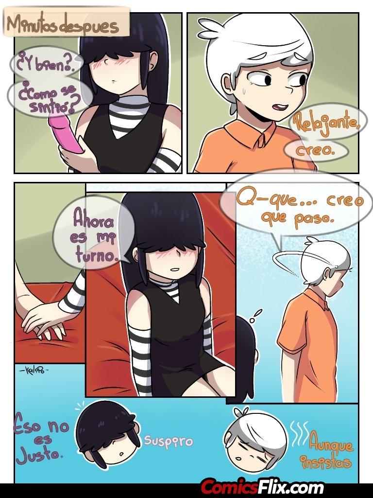 Comic Porno [KalipoArt] El Libro De Lucy (The Loud House) (#6)