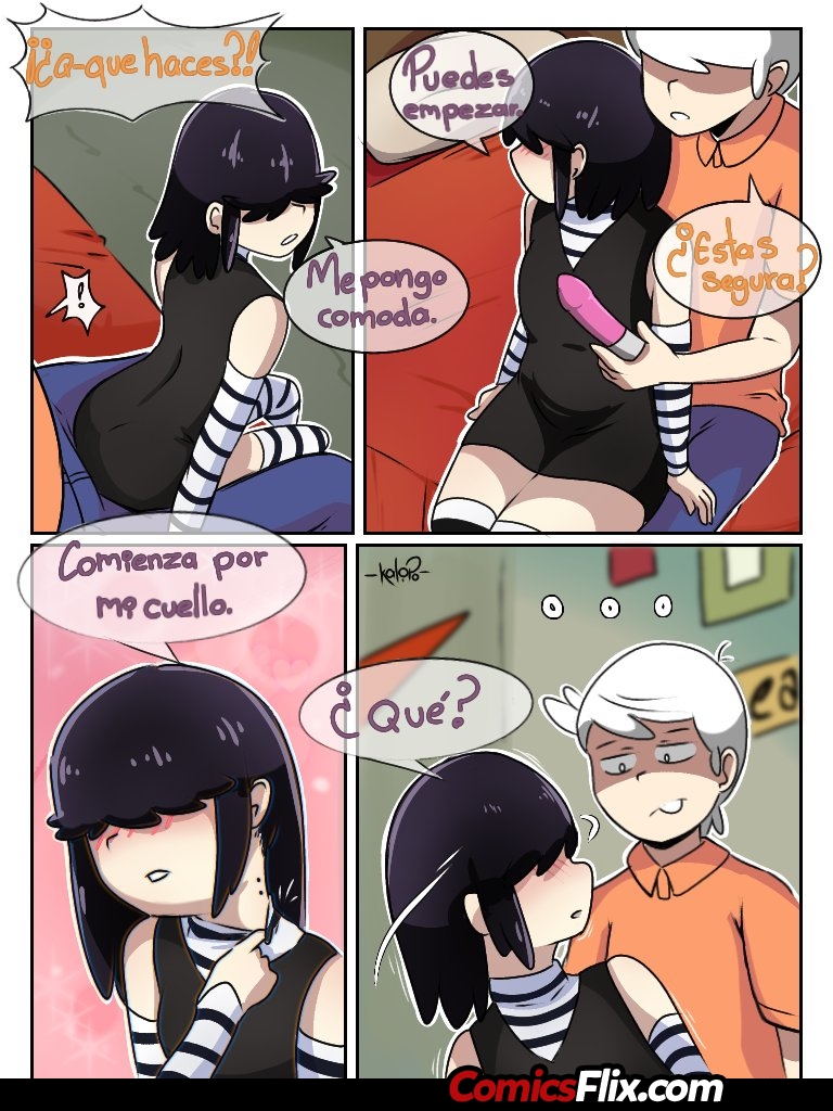 Comic Porno [KalipoArt] El Libro De Lucy (The Loud House) (#7)