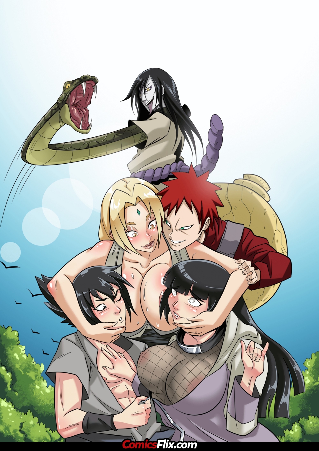 Comic Porno de Orochimaru’s Secret Jutsu 2 - Kingcomix Exclusive (#1)