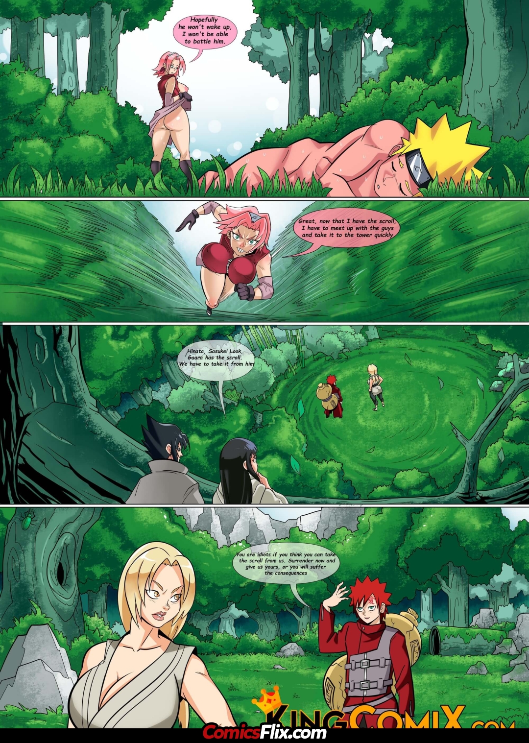 Comic Porno Orochimaru’s Secret Jutsu 2 - Kingcomix Exclusive (#3)