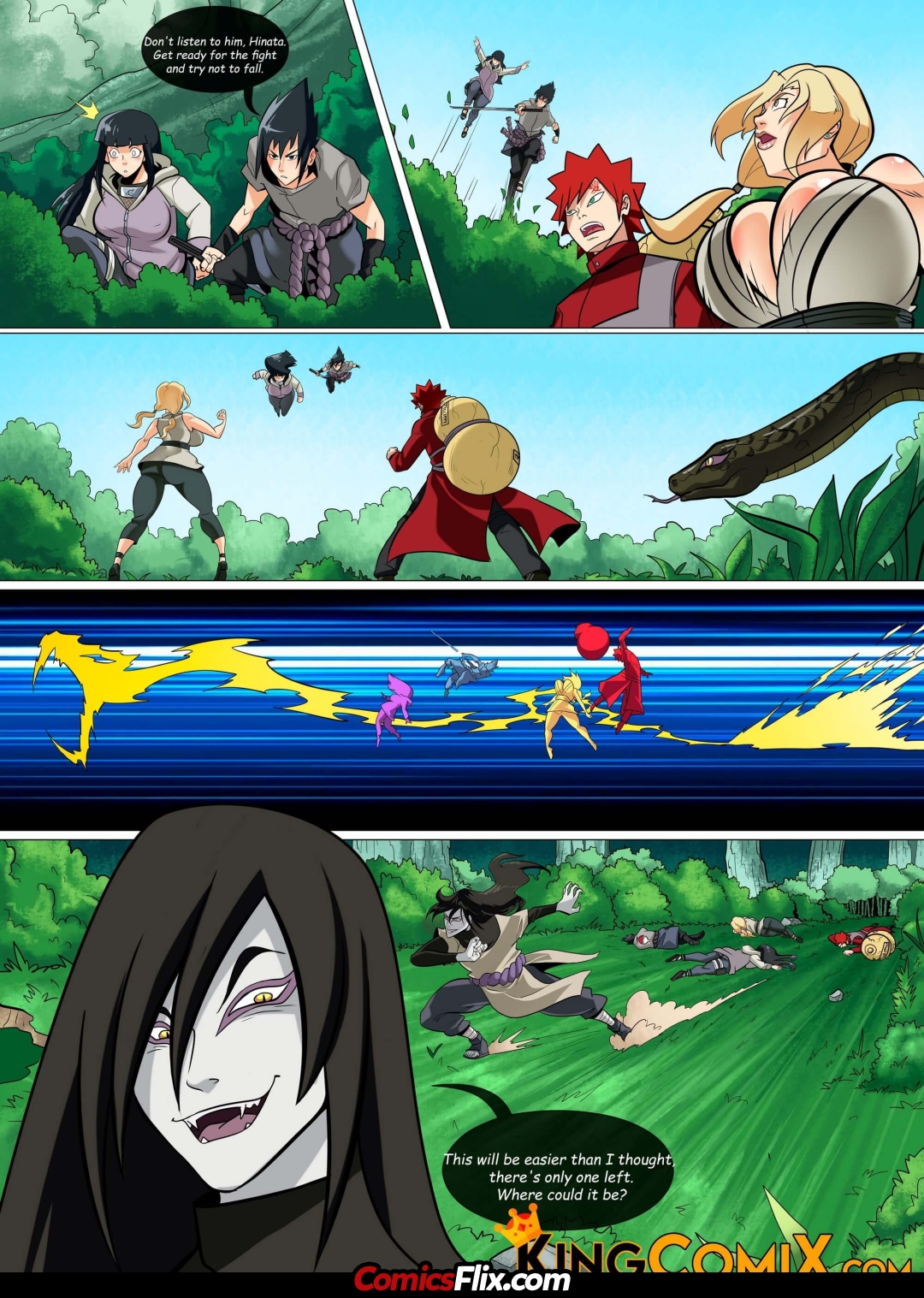 Comic Porno Orochimaru’s Secret Jutsu 2 - Kingcomix Exclusive (#4)