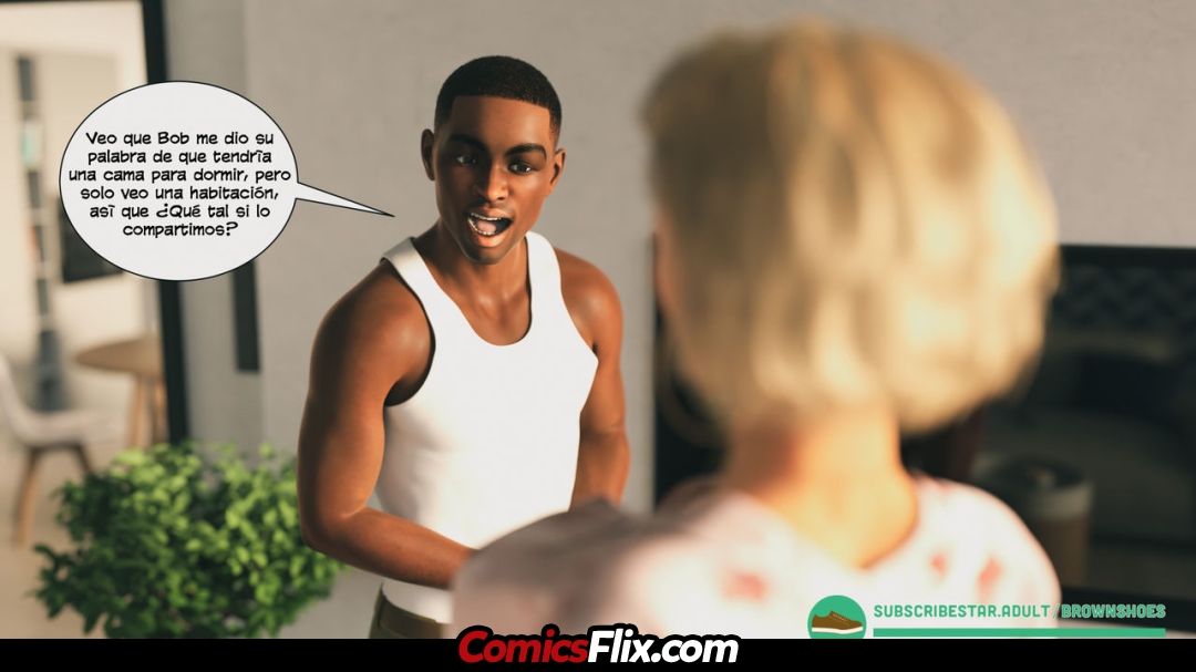 Comic Porno Cheating Sluts Bimbo Wifes - Brown Shoes (#7)