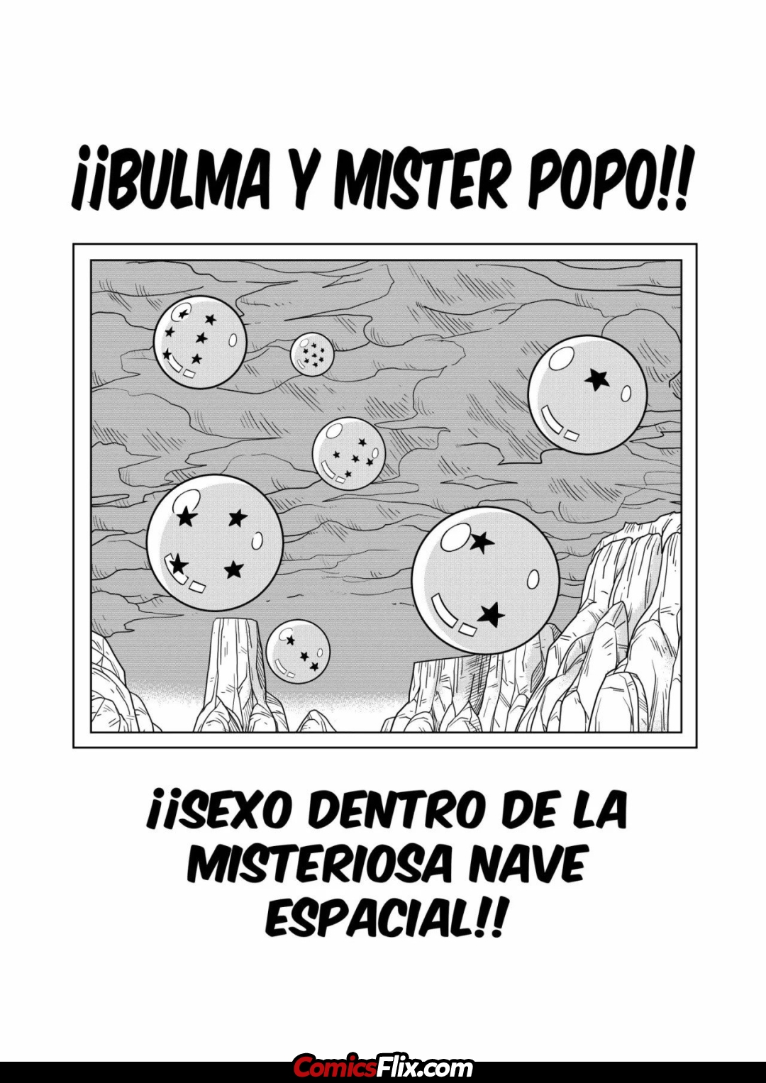 Comic Porno [Yamamoto] Bulma Conoce A Mister Popo - Sexo Dentro De La Misteriosa Nave Espacial (#4)