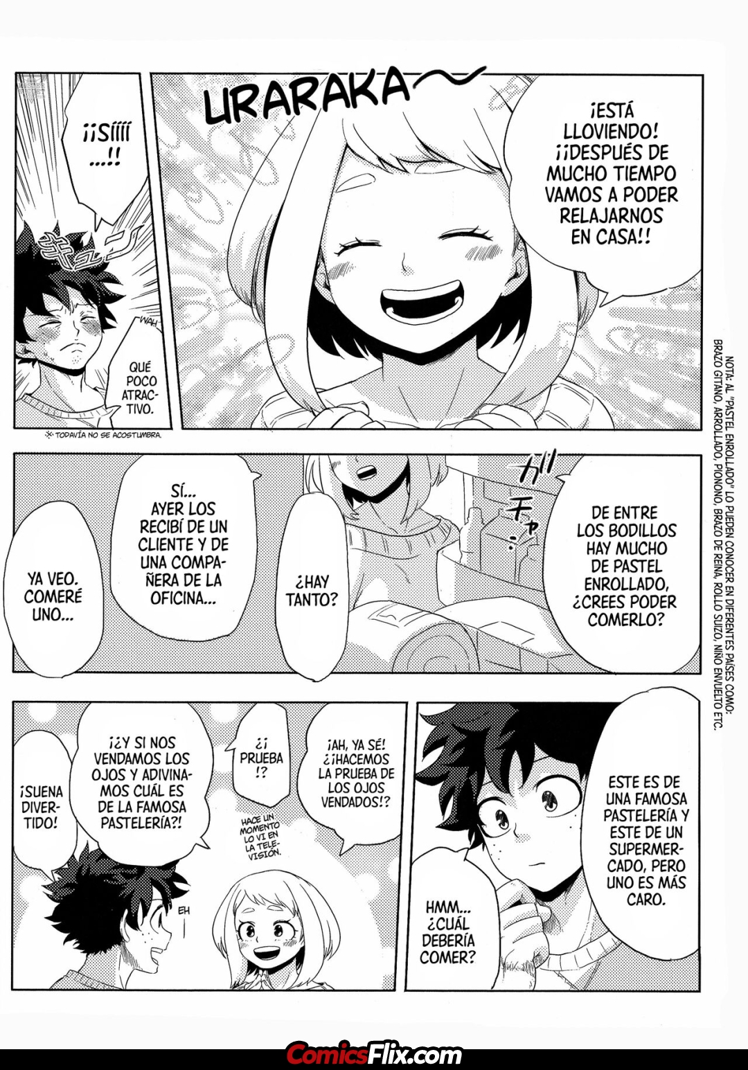 Comic Porno [Akanoiki (Buthikireta)] Mekakushi Tea Time La Hora Del Te Con Los Ojos Vendados (Boku No Hero Academia) (#4)