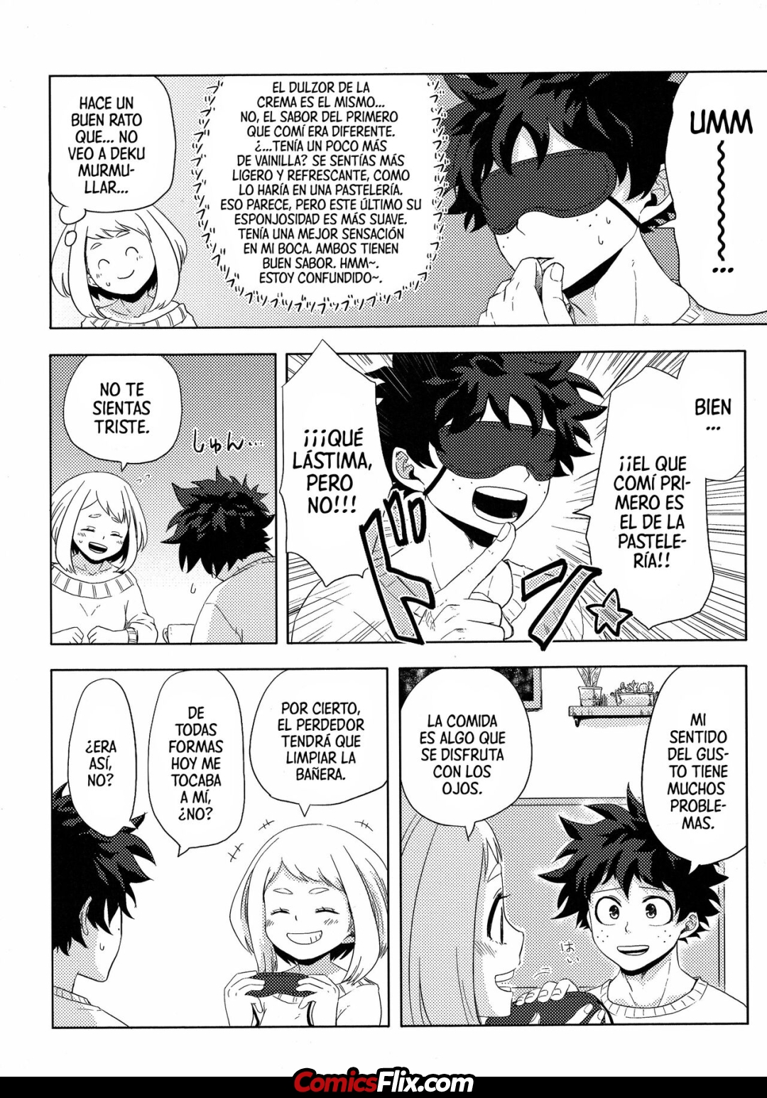 Comic Porno [Akanoiki (Buthikireta)] Mekakushi Tea Time La Hora Del Te Con Los Ojos Vendados (Boku No Hero Academia) (#5)