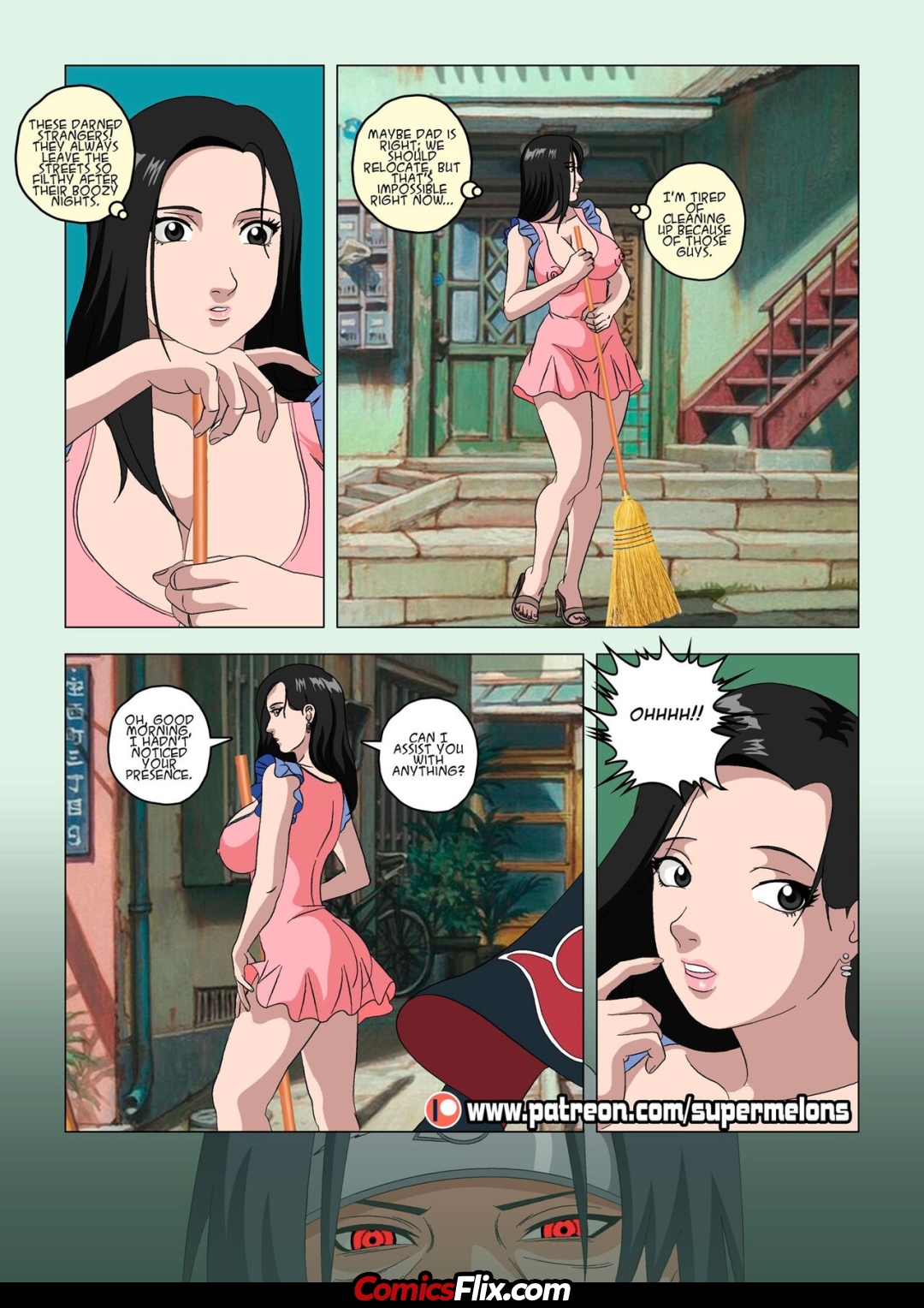 Comic Porno Pervy Sage Adventures - Super Melons (#2)