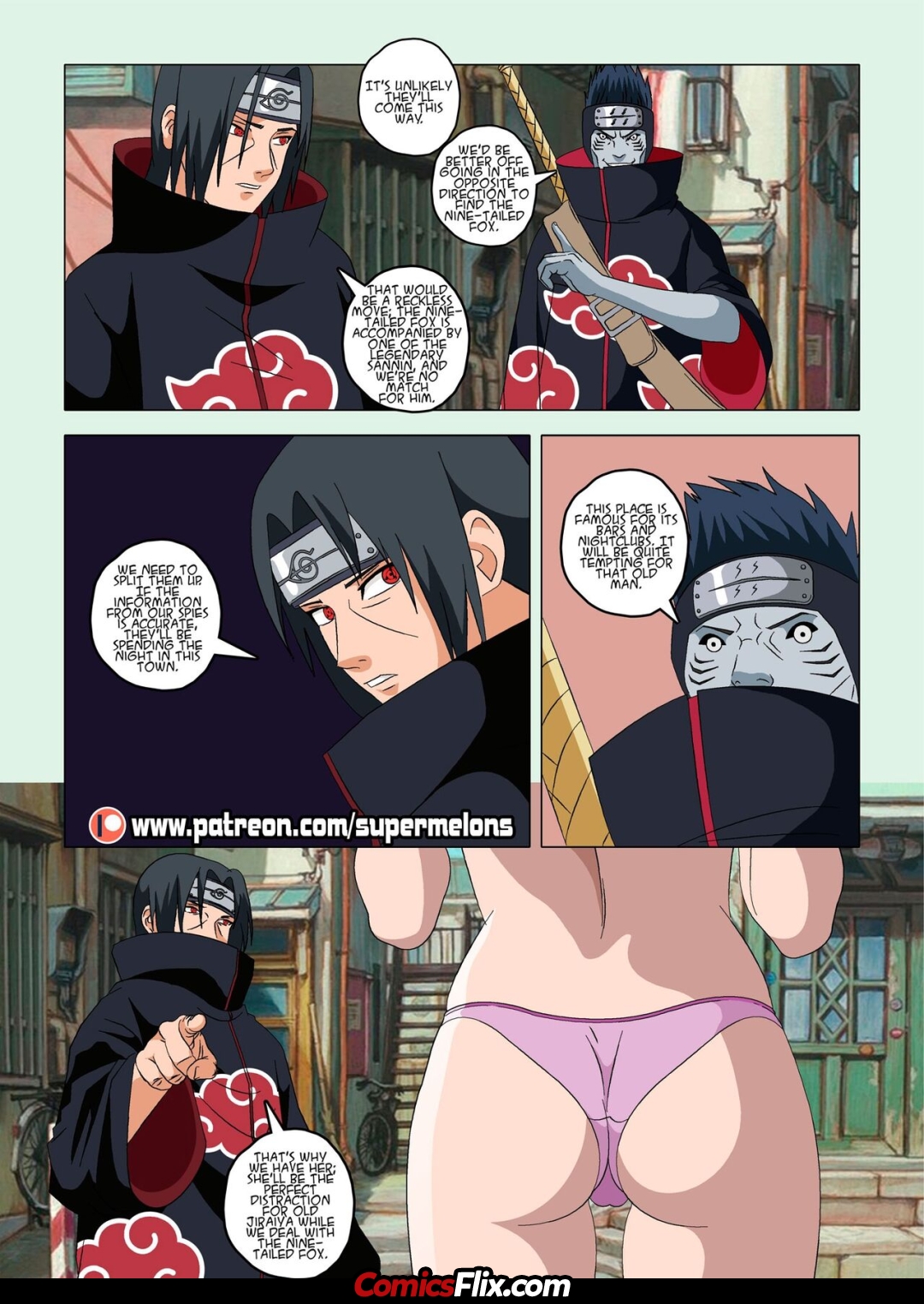 Comic Porno Pervy Sage Adventures - Super Melons (#3)